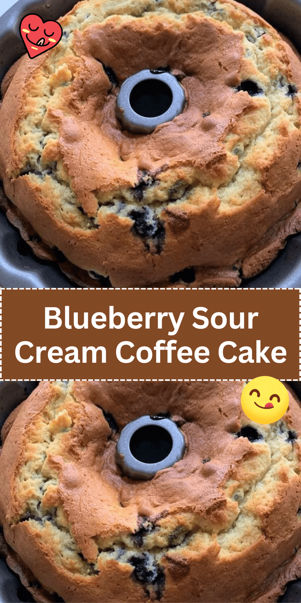 Blueberry Sour Cream Coffee Cake