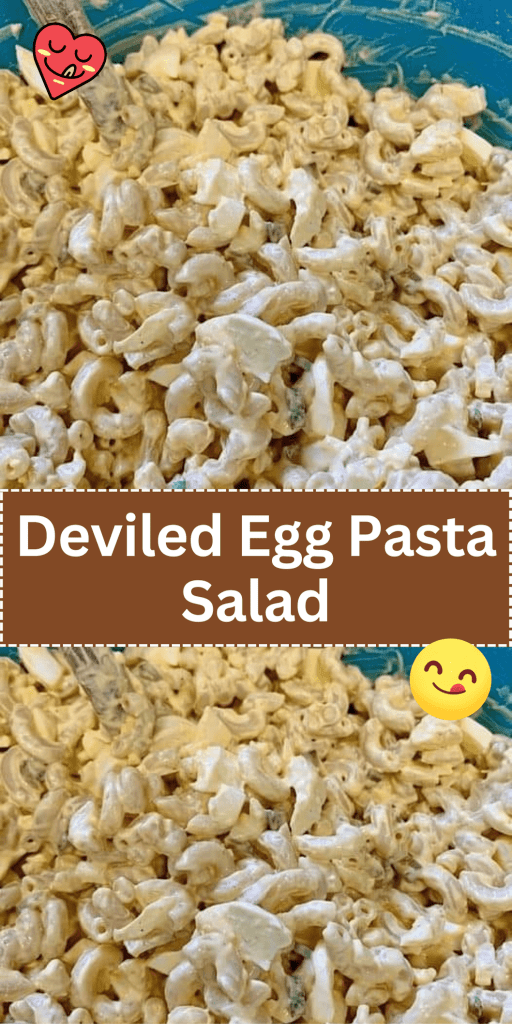 Deviled Egg Pasta Salad