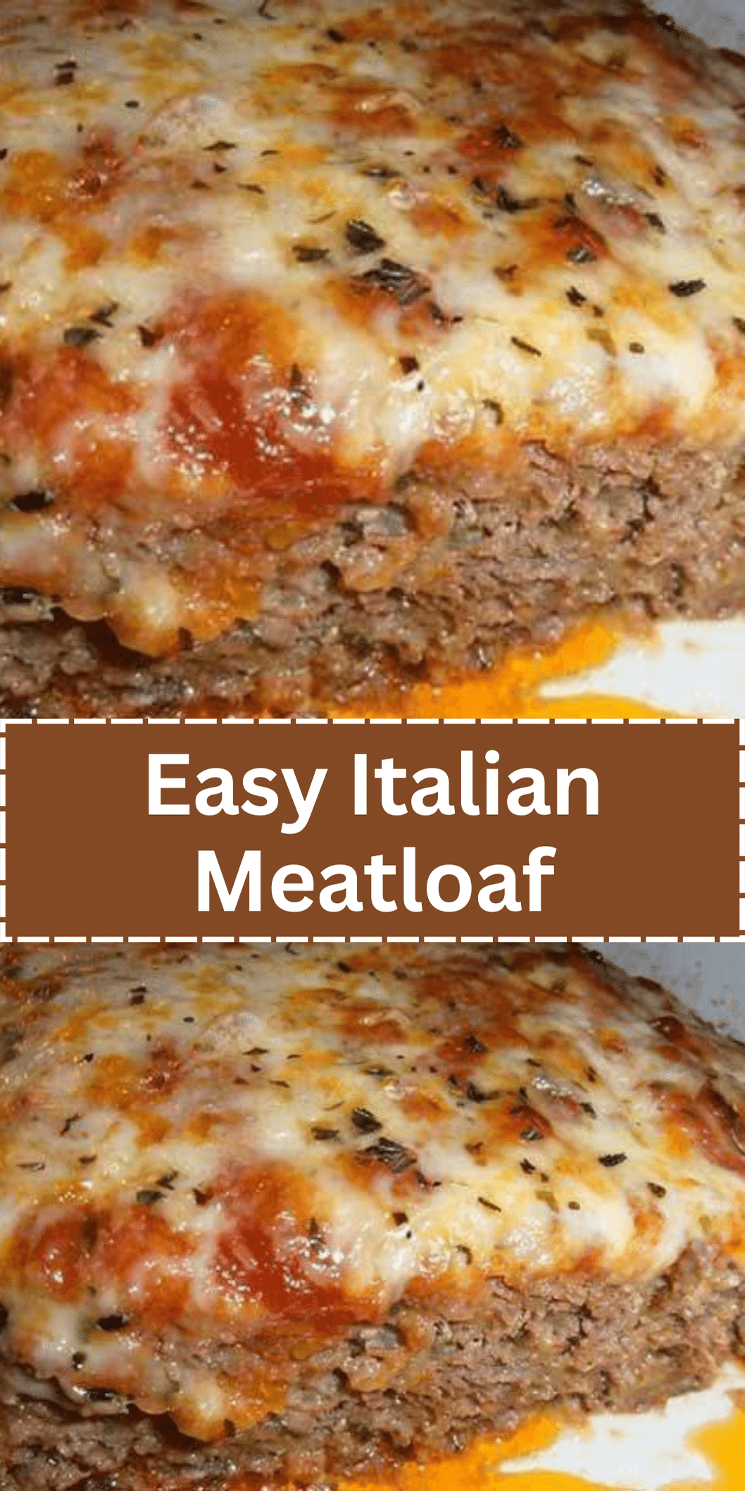 Easy Italian Meatloaf