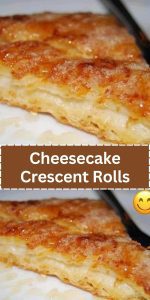 Cheesecake Crescent Rolls