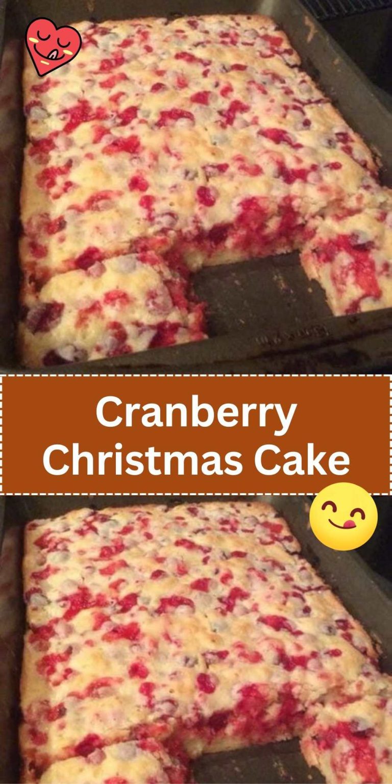 Cranberry Christmas Cake