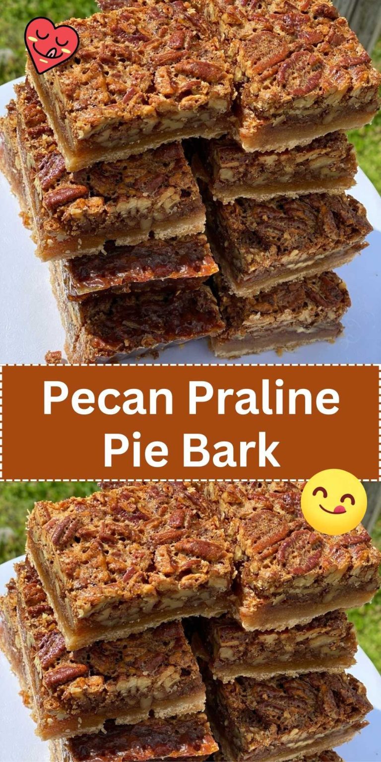Pecan Praline Pie Bark