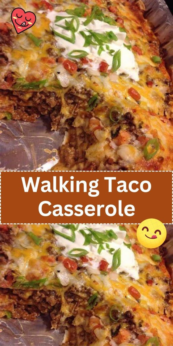 Walking Taco Casserole
