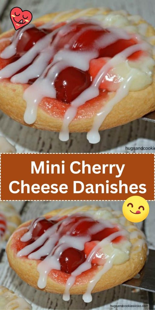 Mini Cherry Cheese Danishes