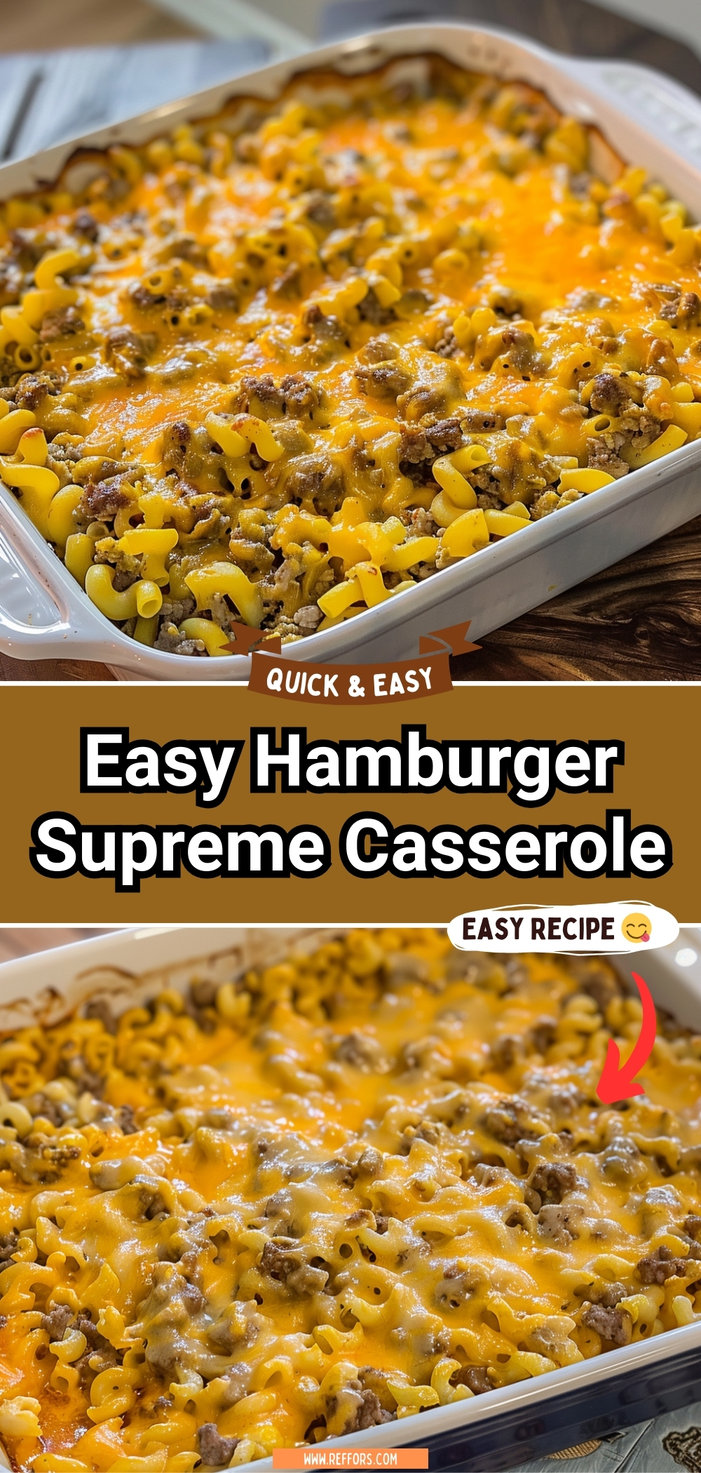 Hamburger Supreme Casserole