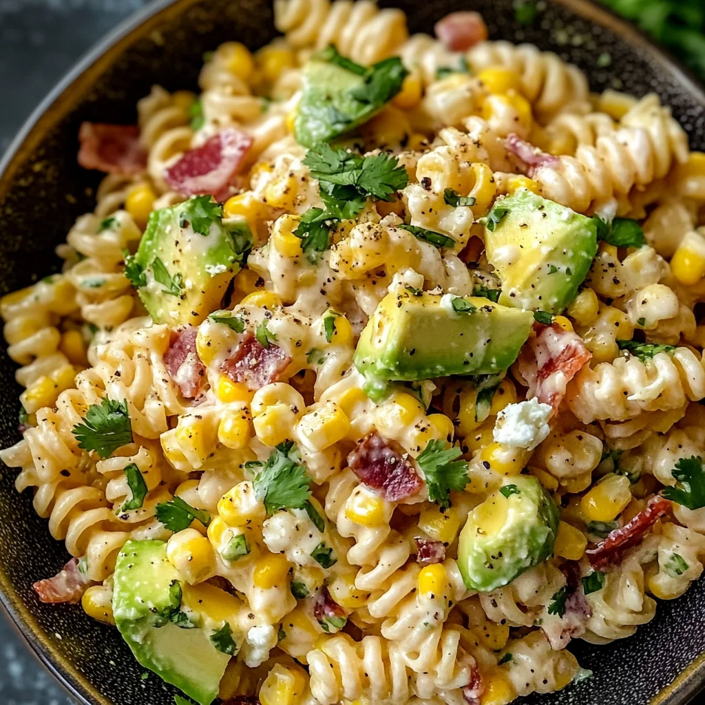 Mexican Street Corn Pasta Salad