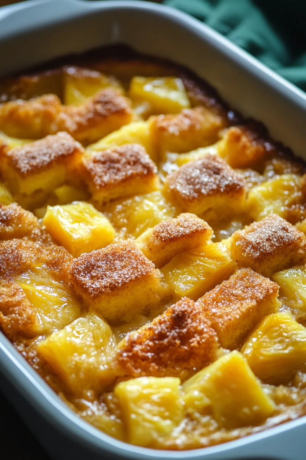 Pineapple Bread Pudding