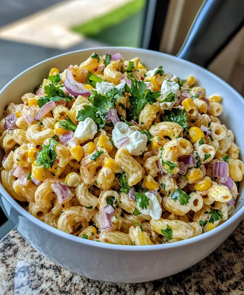 Mexican Street Corn Pasta Salad