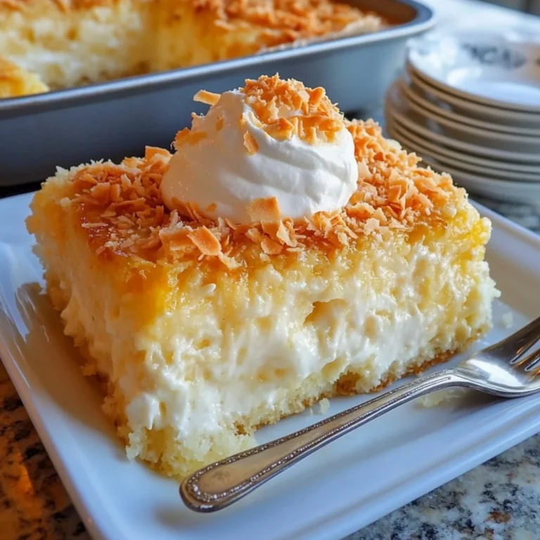 Pineapple Coconut Dream Cake