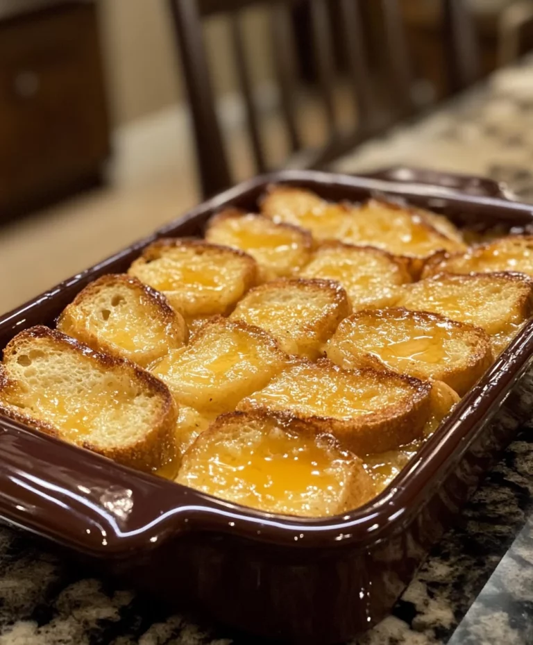 Overnight Crème Brûlée French Toast