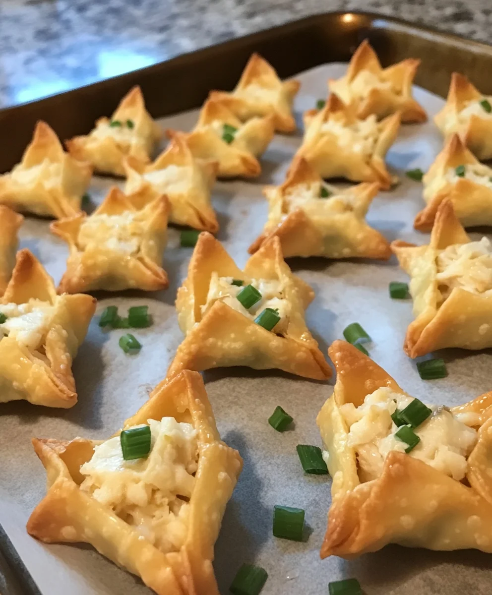 Crispy Baked Crab Rangoons