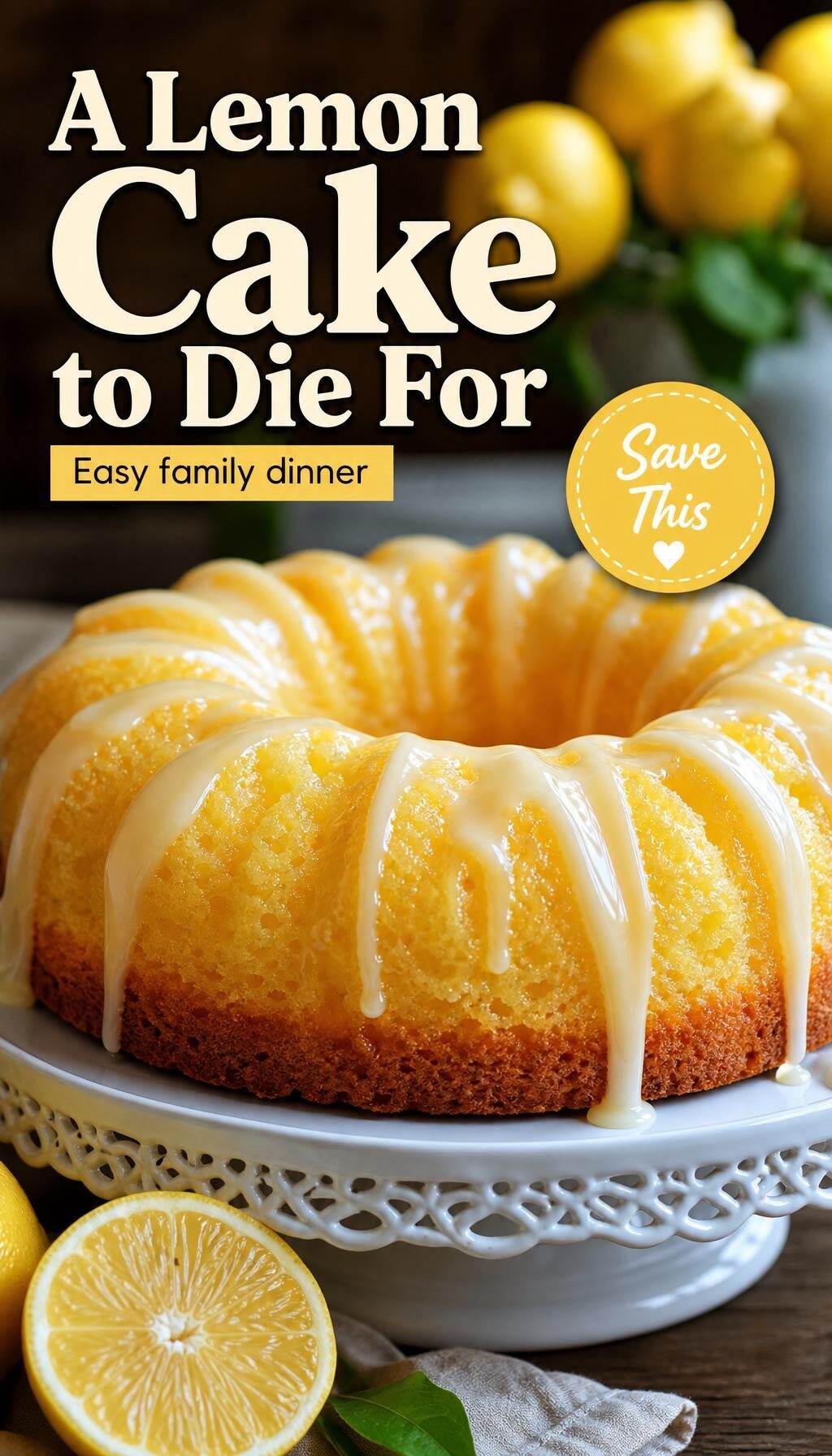 A Lemon Cake to Die For