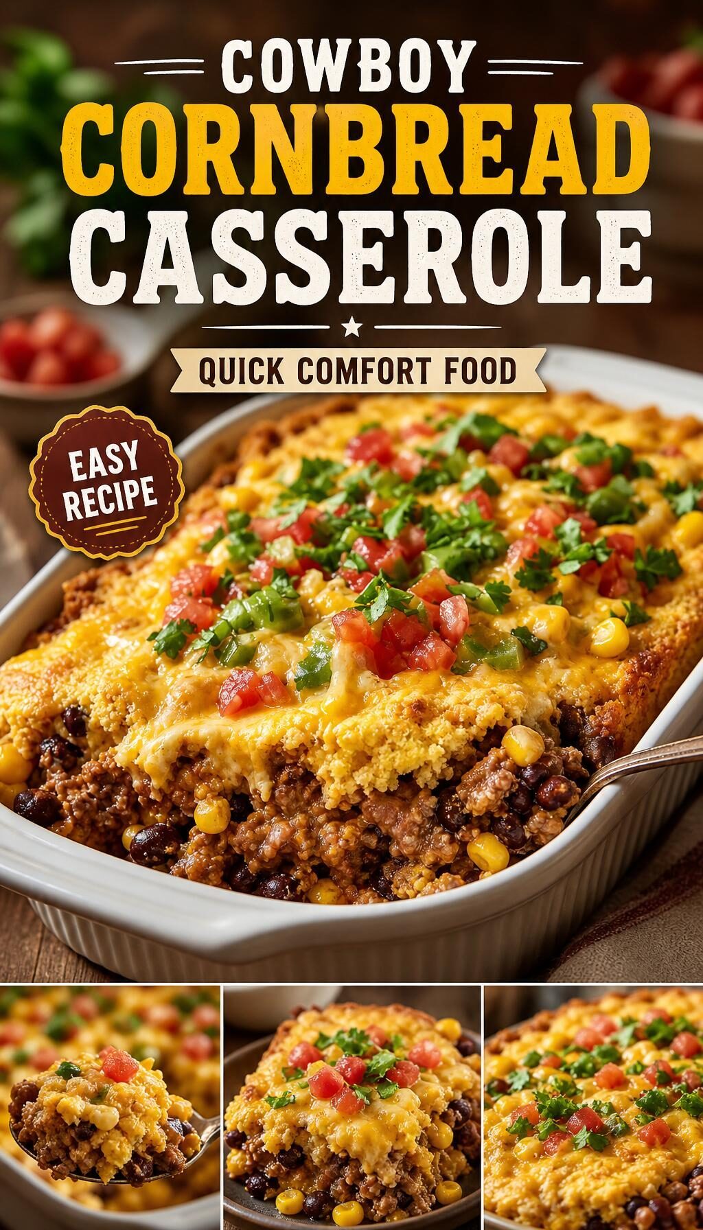 Cowboy Cornbread Casserole
