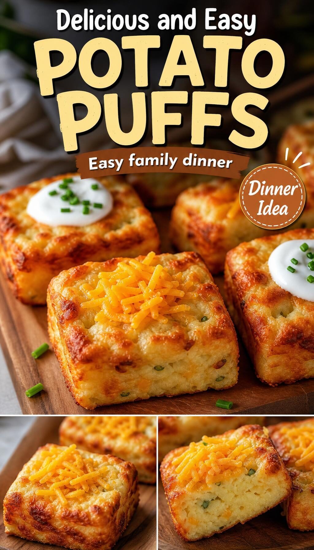 Delicious and Easy Potato Puffs