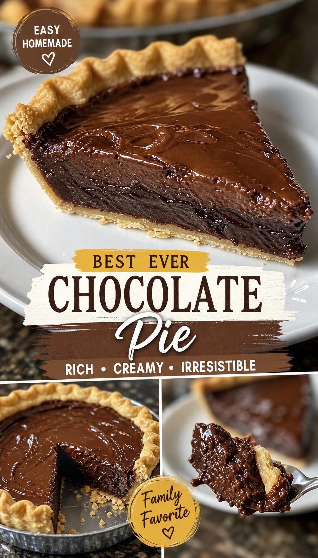 Hot Fudge Pie