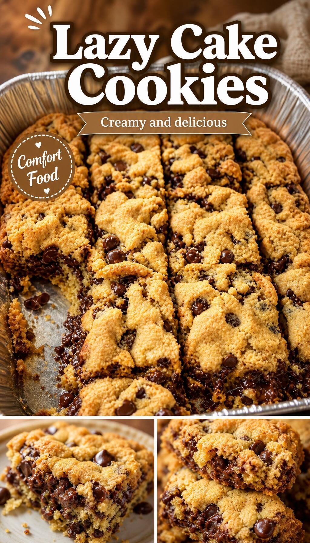 Lazy Cake Cookies