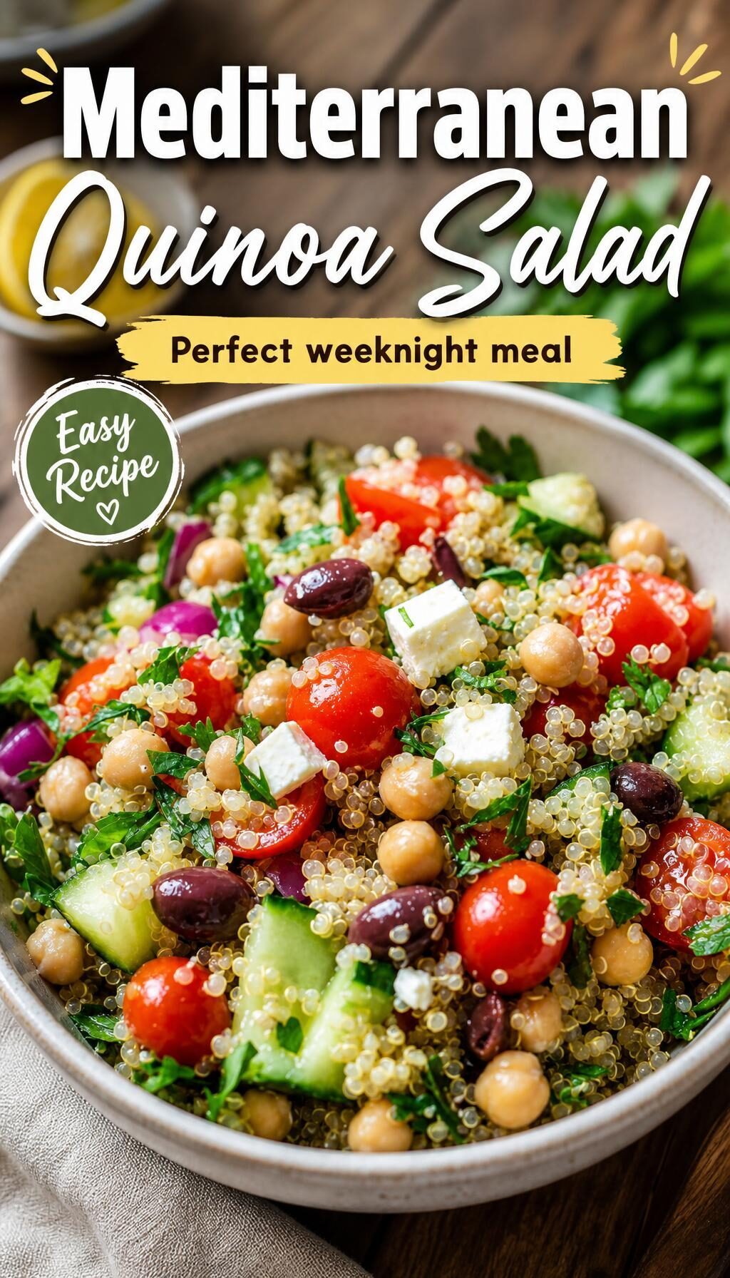 Mediterranean Quinoa Salad