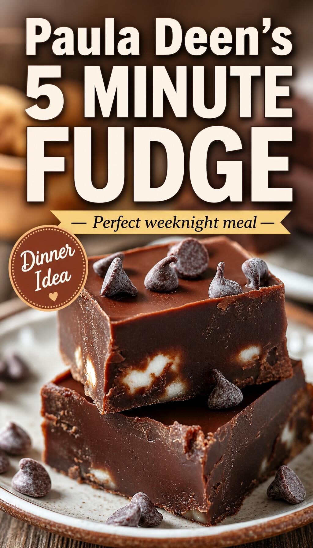 Paula Deen\'s 5 Minute Fudge
