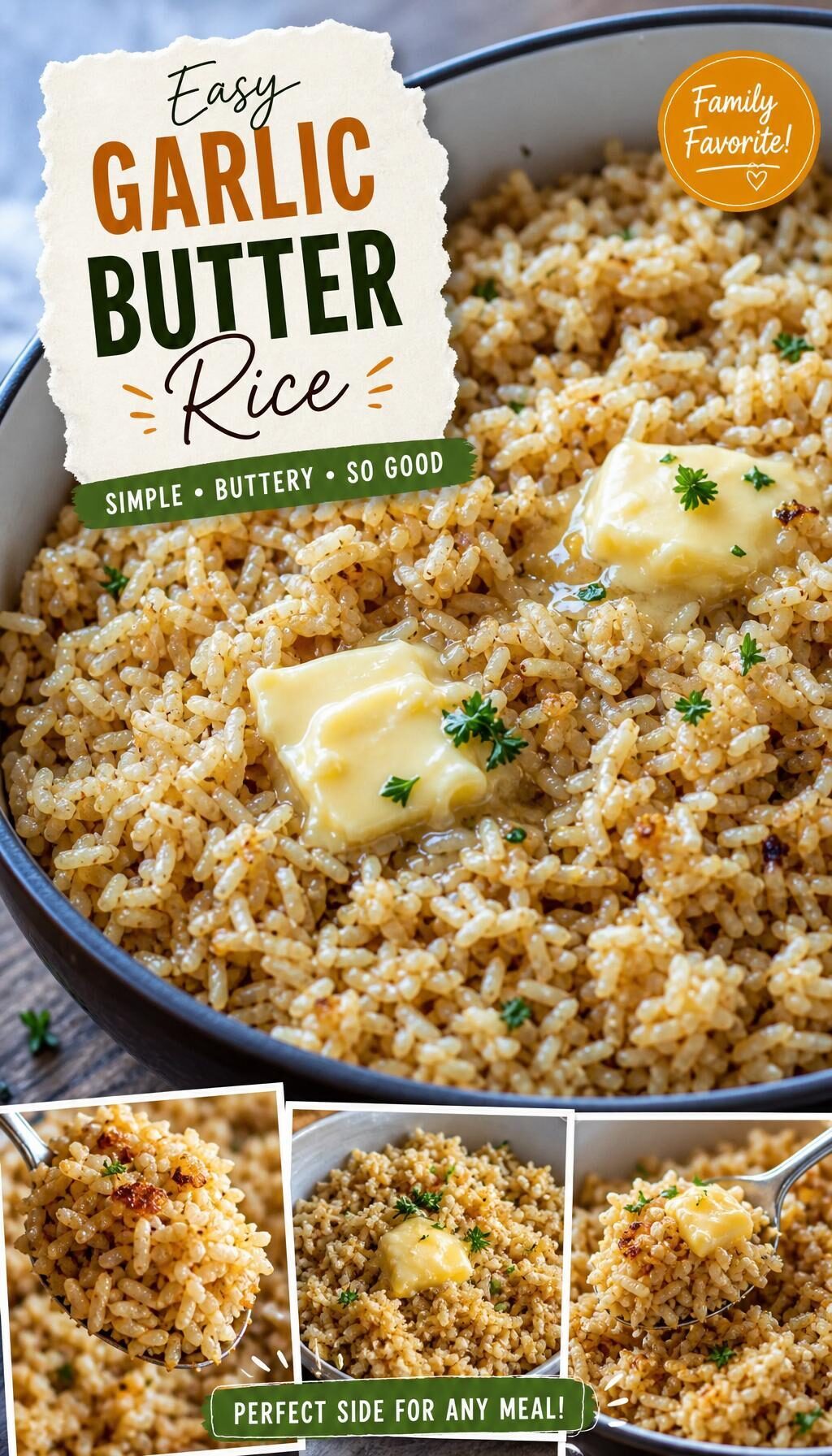 Stick of Butter Baked Rice