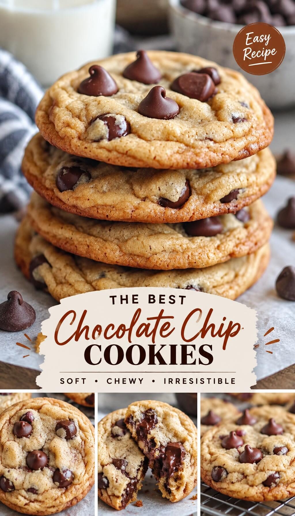 Baileys Irish Cream Chocolate Chip Cookies