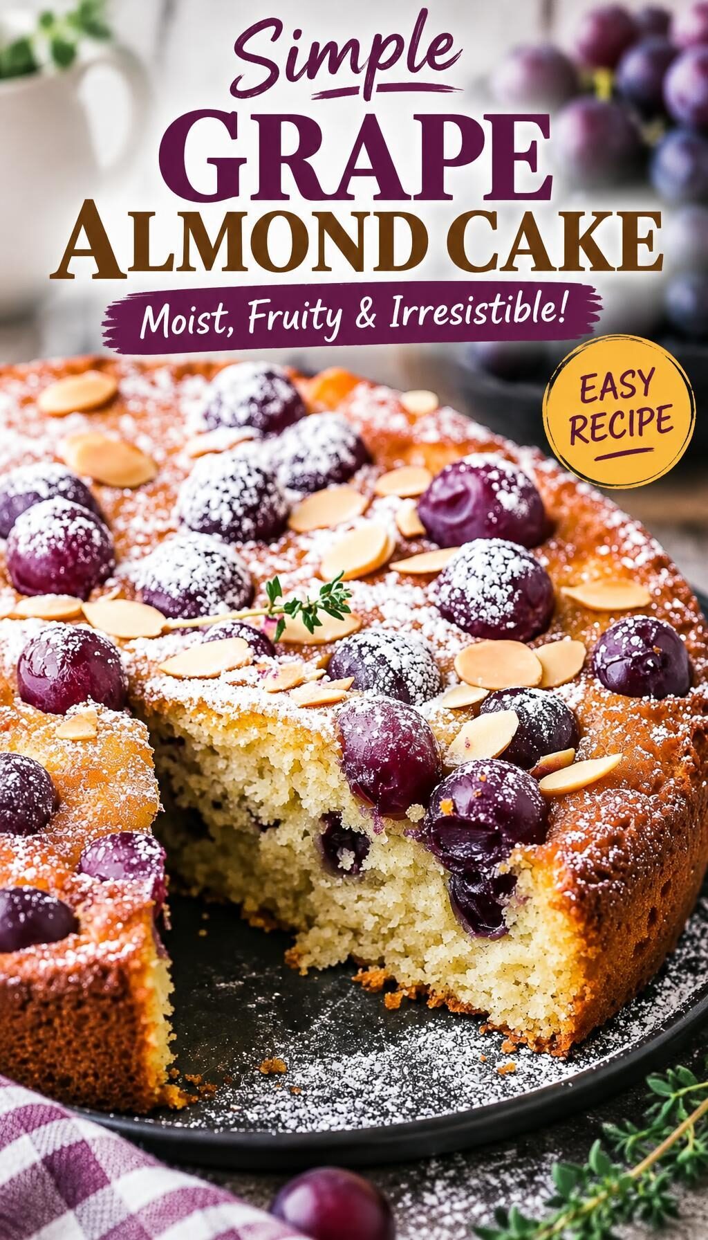 Italian Grape Cake