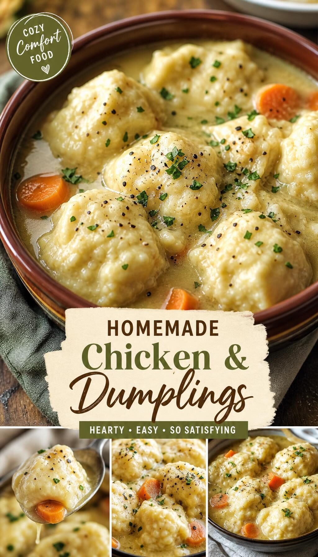 Old-Fashioned Chicken and Dumplings
