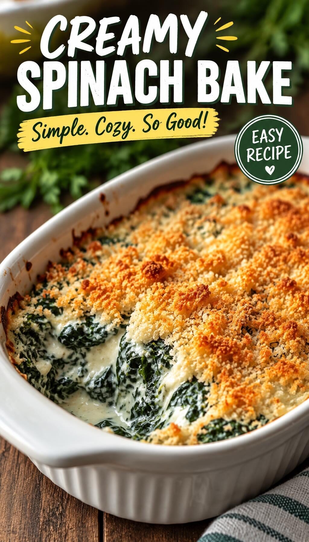 Trisha Yearwood’s Spinach Casserole